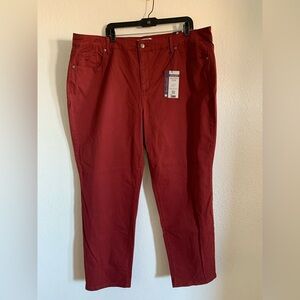 Classic Rise Slim Leg Pants